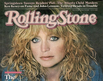 GOLDIE HAWN - Rolling Stone Magazine 1981