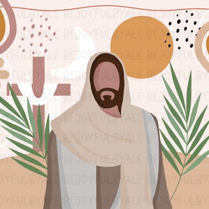 Christian Easter Clipart - Jesus Clipart - Bible Clipart -He is Risen - Bible Journaling Clipart Clipart 26 PNG Files