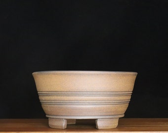 Large round bonsai pot ( 10 1/2")