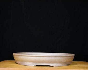 彩色盆栽鉢 | 素焼き陶器植木鉢 | 415x305x105mm | 楕円形 | 屋内/屋外