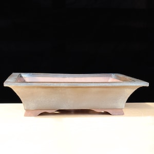 Rectangular bonsai pot (18 1/2" x 15 1/2" x  5")