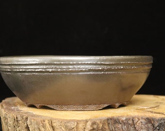 Small round bonsai pot (7 1/2")