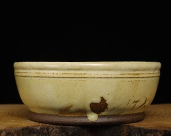 Small round bonsai pot (7")