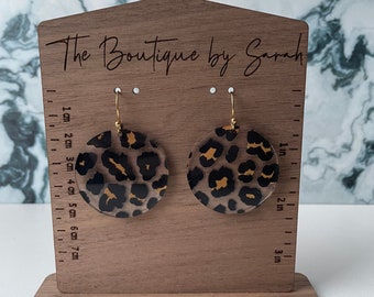 Leopard Earrings | Etsy Leopard Earrings | Etsy