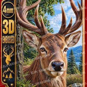 3D Ebossed, Photos or Artwork 4mm on Plywood 11.5 X 8.3 Inches. Welcome to send your own Photo/Image