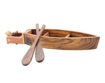 Wooden boat, wooden toys for toddler, birthday gift, toys for kids