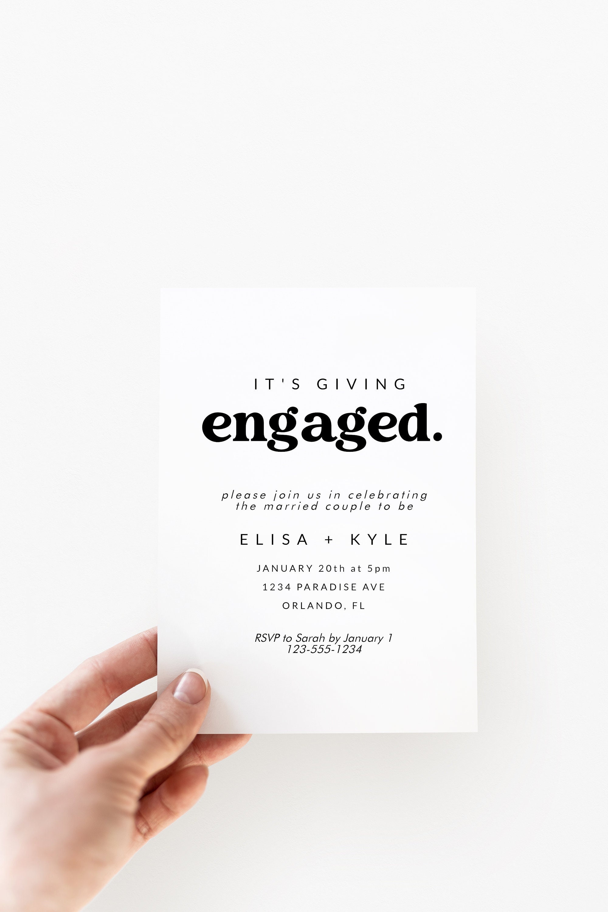 Engagement Party Invitation Template Engagement Party Invite - Etsy