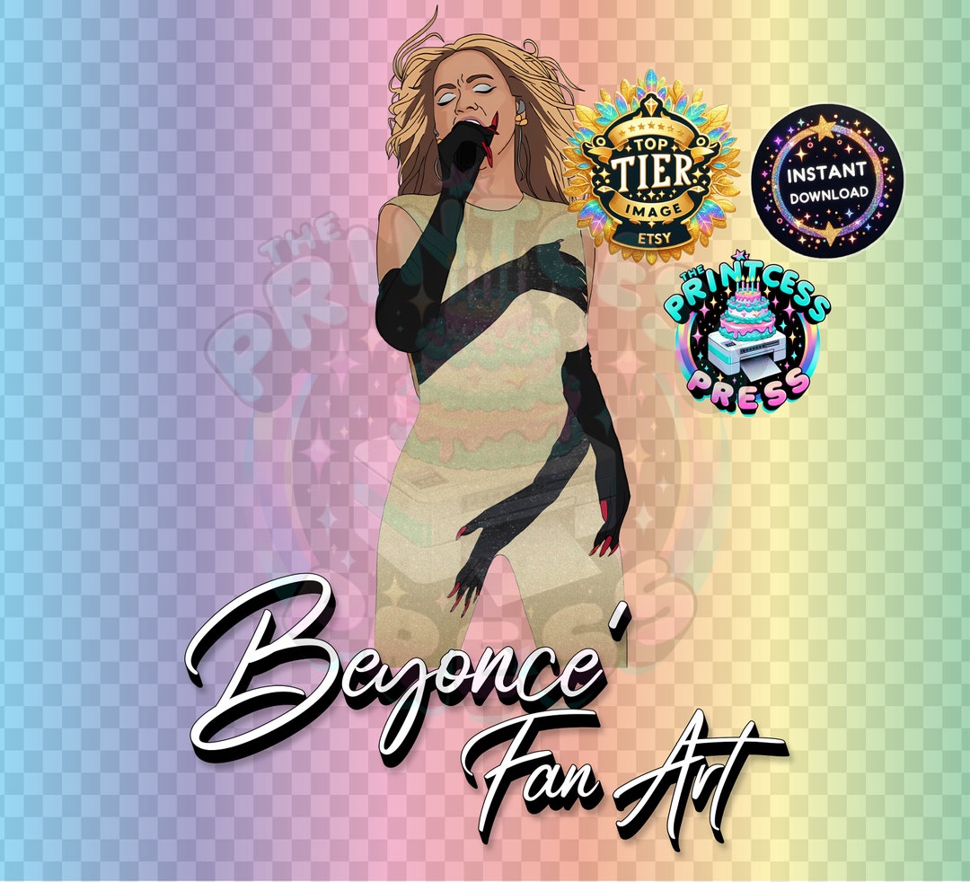 Beyonce Fan Clip Art PNG + Free Surprise Fan Art Image | Beyonce PNG ...