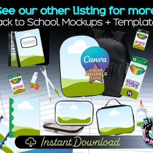 Sublimation Backpack Template | Only for 17