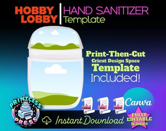 Hobby Lobby Hand Sanitizer Label Template | DIY Sanitizer Something Fabulous Label Template | DIY Sanitizer Label Free Sample Image Included