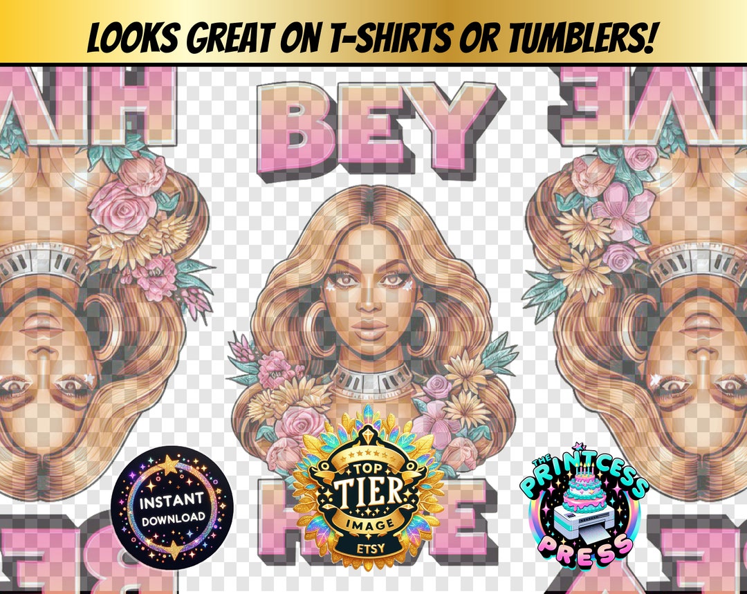 Beyonce PNG Fan Art | Beyoncé Tumbler & T-shirt Clip Art + Free Beyonce ...