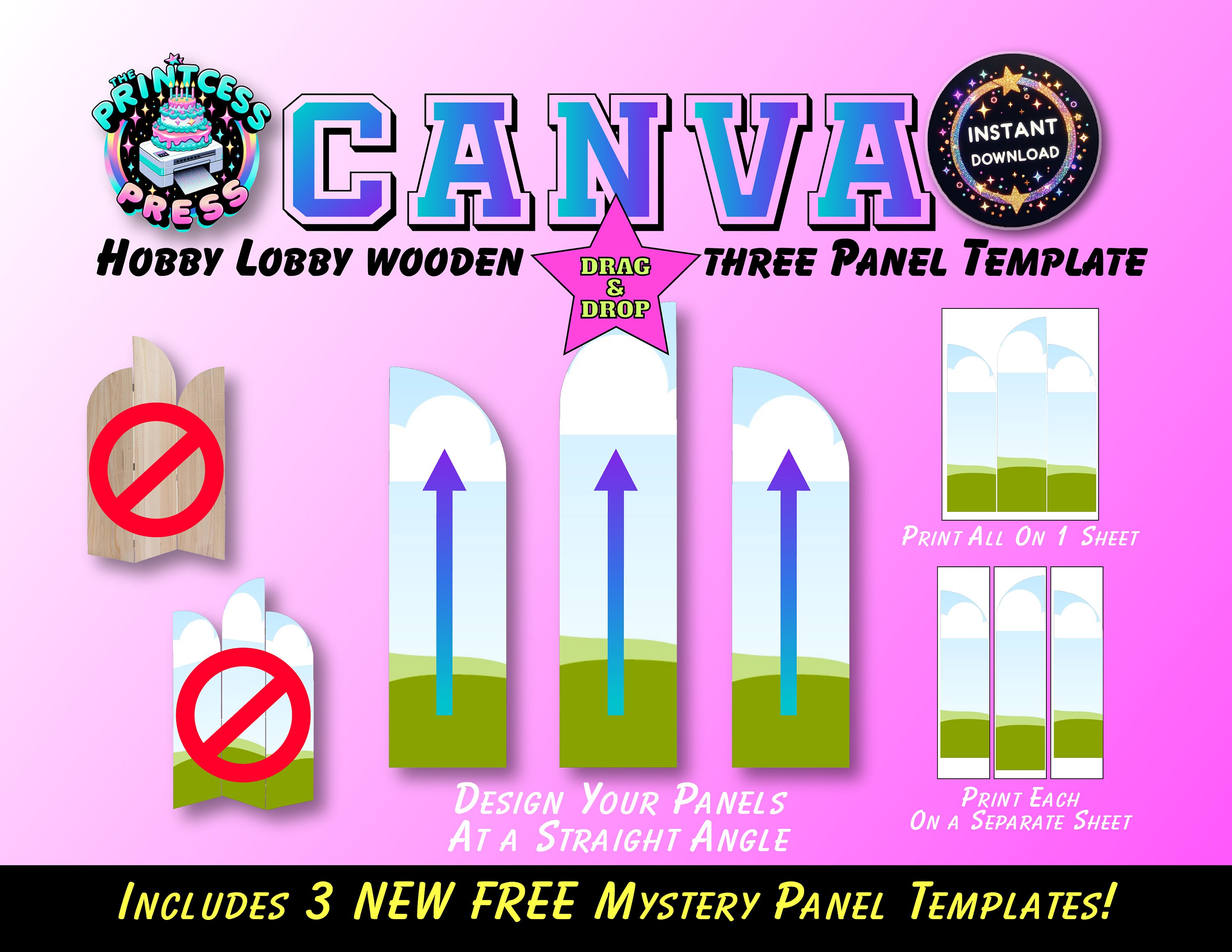 Hobby Lobby Backdrop Template Mockup With Background Wood Arch Template