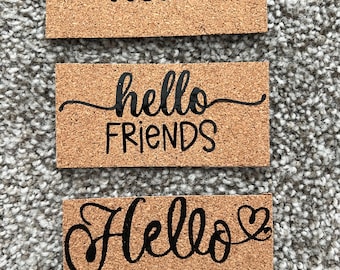 Dollhouse Miniature Door Welcome Mat