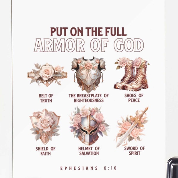 Woman Warrior of God, Bible Quote Png, Shield of Faith png, Armor of God Clip Art, Full Armor of God PNG, Ephesians 6, Christian PNG, quote