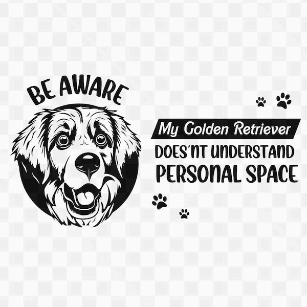 Be aware dog svg, Beware of the dog sign, Beware Of Dog SVG, Golden Retriever Svg, Dog Welcome Sign, Funny Beware Of Dog, Funny Doormat Svg