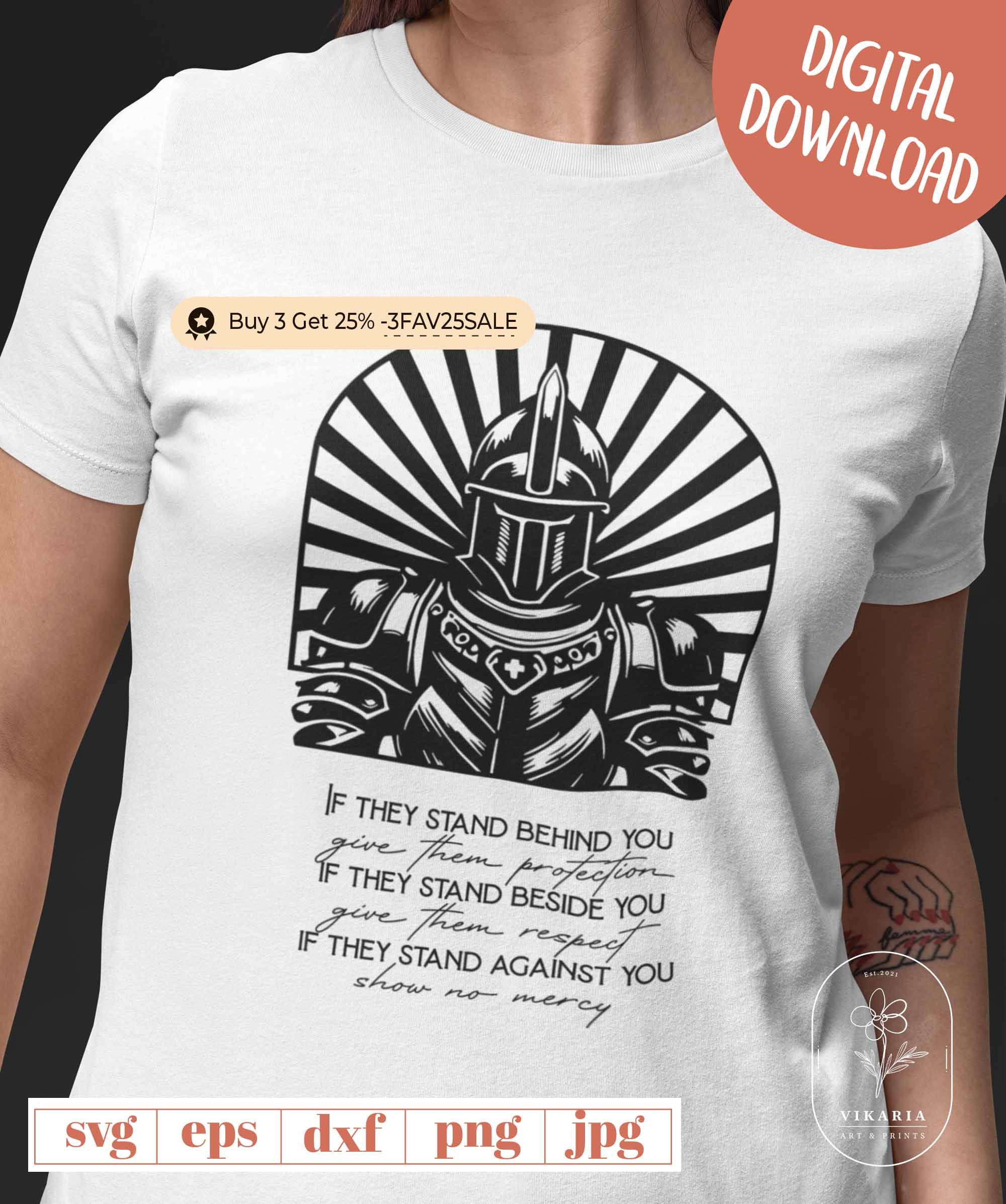 Knight SVG Dxf Png Clipart Vector Cricut Cut Cutting Cnc, If They Stand ...
