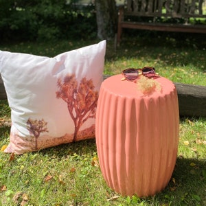 Stool Mia, Side table, Ceramic stool, Asia