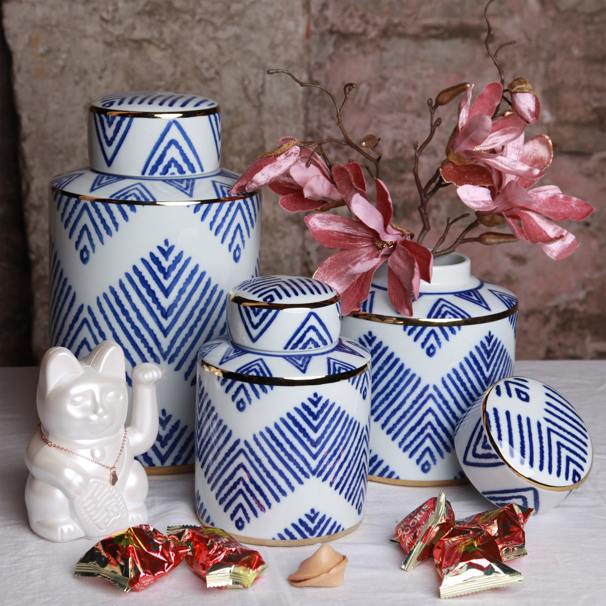 handmade floor vase ceramic vase Lid vases Alba Home Décor Vases Home