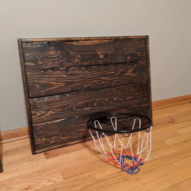 Rustic Basketball Hoop Etsy