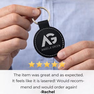 Sleutelhangers met logo op maat, promotieartikelen, leren sleutelhangers op maat, relatiegeschenken, relatiegeschenken voor klanten, relatiegeschenken in bulk afbeelding 9