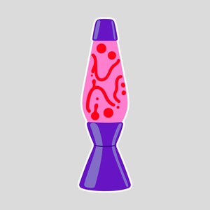 Smile Lava Glossy Vinyl Sticker (0.78"w x 2.51"h)