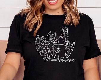 Plant Shirt | Alocasia Shirt | Rare Plant Shirt | Houseplant Shirt | Plant Lover Gift | Plant Mom Shirt | Plant Dad Shirt