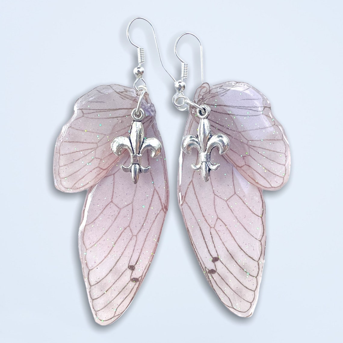 Fairycore Ornate Fairy Wing Earrings Fairy Earrings - Etsy