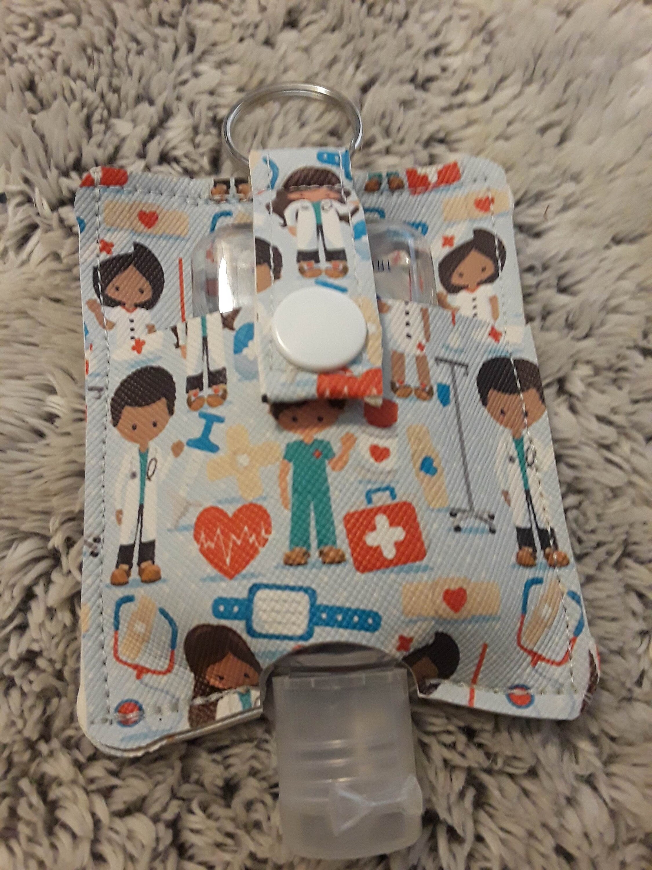 Doctor and nurse hand sanitizer holder Etsy