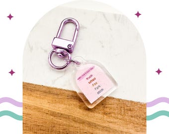 Charms for Lanyards, E-Readers, Phones | Dust Plug | Teacher Gift | Speech Therapy Gift | SLP | Speech Therapy Shirt | Badge Charms