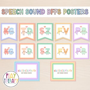 Speech Therapy Wall Art | SLP Posters | Classroom Decor | Minimalist Speech Therapy Line Art | Office Wall Decor | Speech Therapy Poster