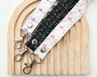 Teacher Lanyard | Lanyard | Back to School | Cute Lanyard | Gingham Lanyard | ID Lanyard | Lanyard Keychain