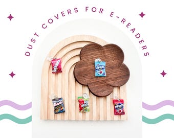 Charms for Lanyards, E-Readers, Phones | Dust Plug | Teacher Gift | Bookish | Book Club Gifts | Dust Plug Charms | Phone Charms | Book Gifts