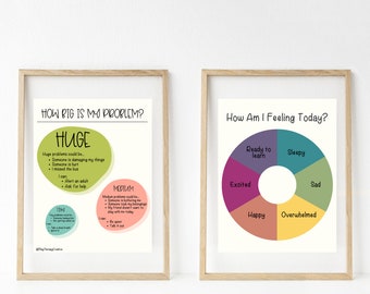 Speech Therapy Wall Art Bundle of 2 Prints / SLP Poster / Speech Therapy / SLP / SLP Wall Art / Digital Download / Speech Prints