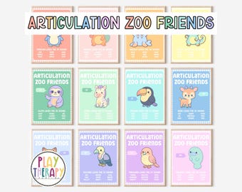 Speech Therapy Wall Art | SLP Posters | Classroom Decor | Articulation Posters | Office Wall Decor | Speech Therapy Poster