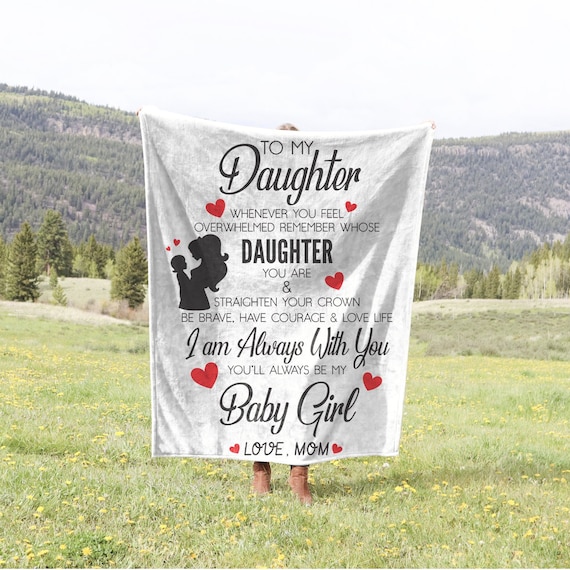 Mom to daughter blanket sale