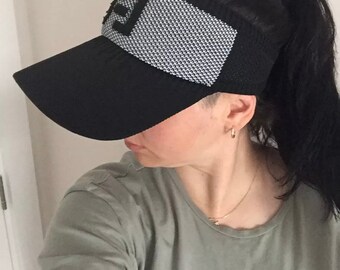 black gucci visor