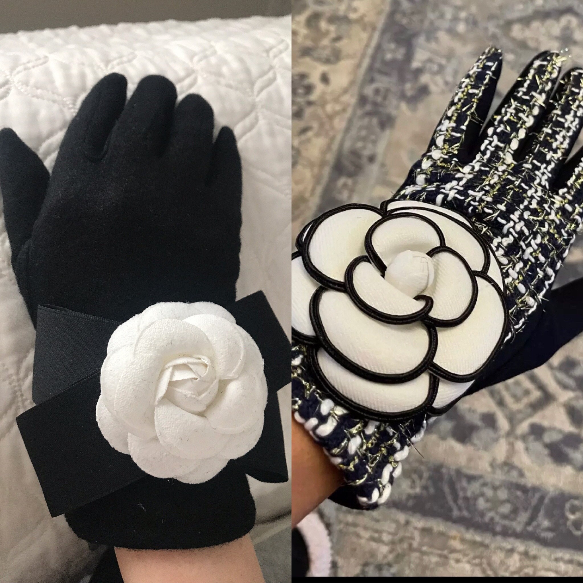 Chanel Gloves - Etsy Chanel Gloves - Etsy