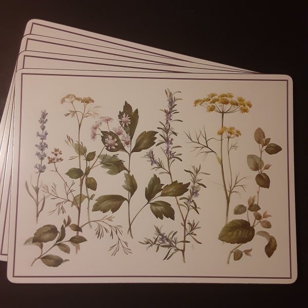 Vintage Placemats Etsy