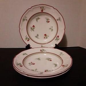 Villeroy & Boch Soup Bowls Joy Noel Country Collection Vintage (3 Pieces)