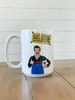 Lasso Believe mug/ tv show mug / gift for him / gift for her/ soccer / goldfish/ Ted 