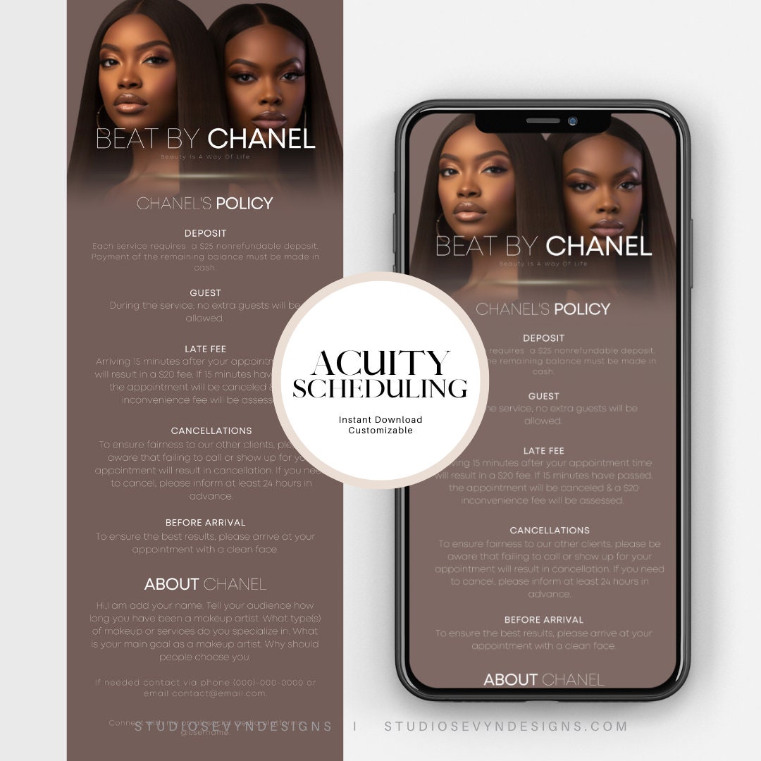 Acuity Booking Site Acuity Scheduling Acuity Makeup Artist 