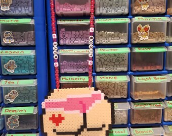 Rave Booty Perler Necklace