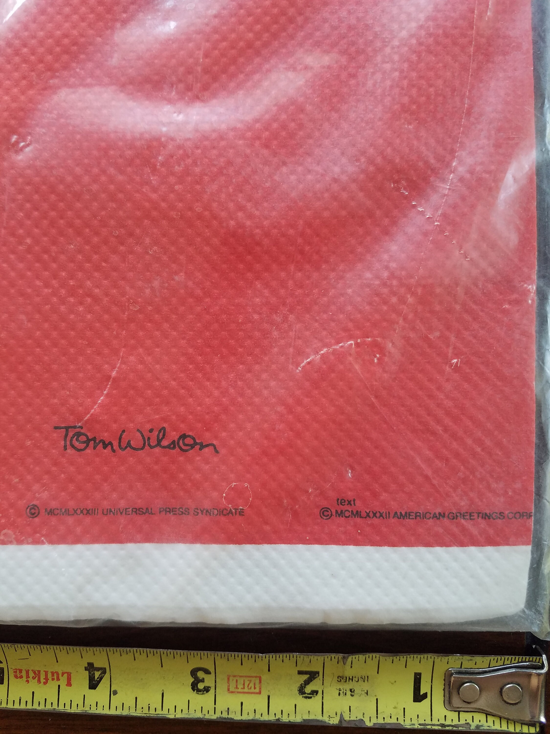 Ziggy Rainbow and Hearts Vintage Paper Table Cover 1980s Etsy