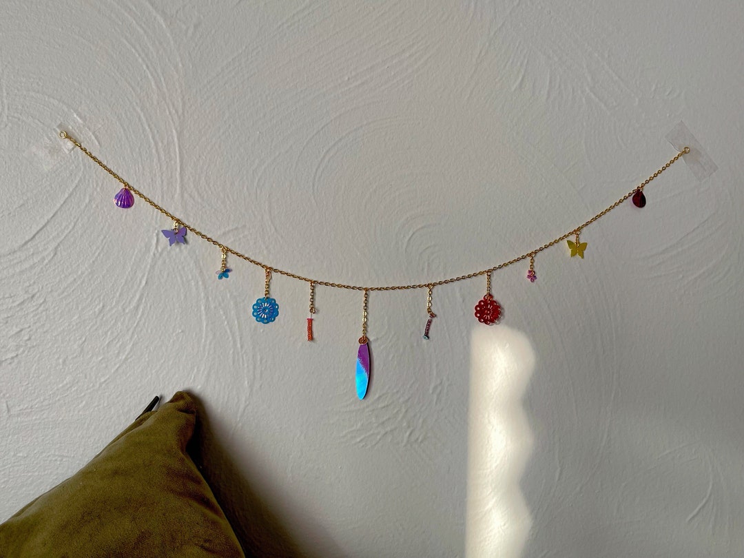 Sequin Bead Wall Banner Wall Decor Garland Small Wall Etsy