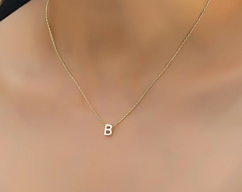 B Necklace - Etsy