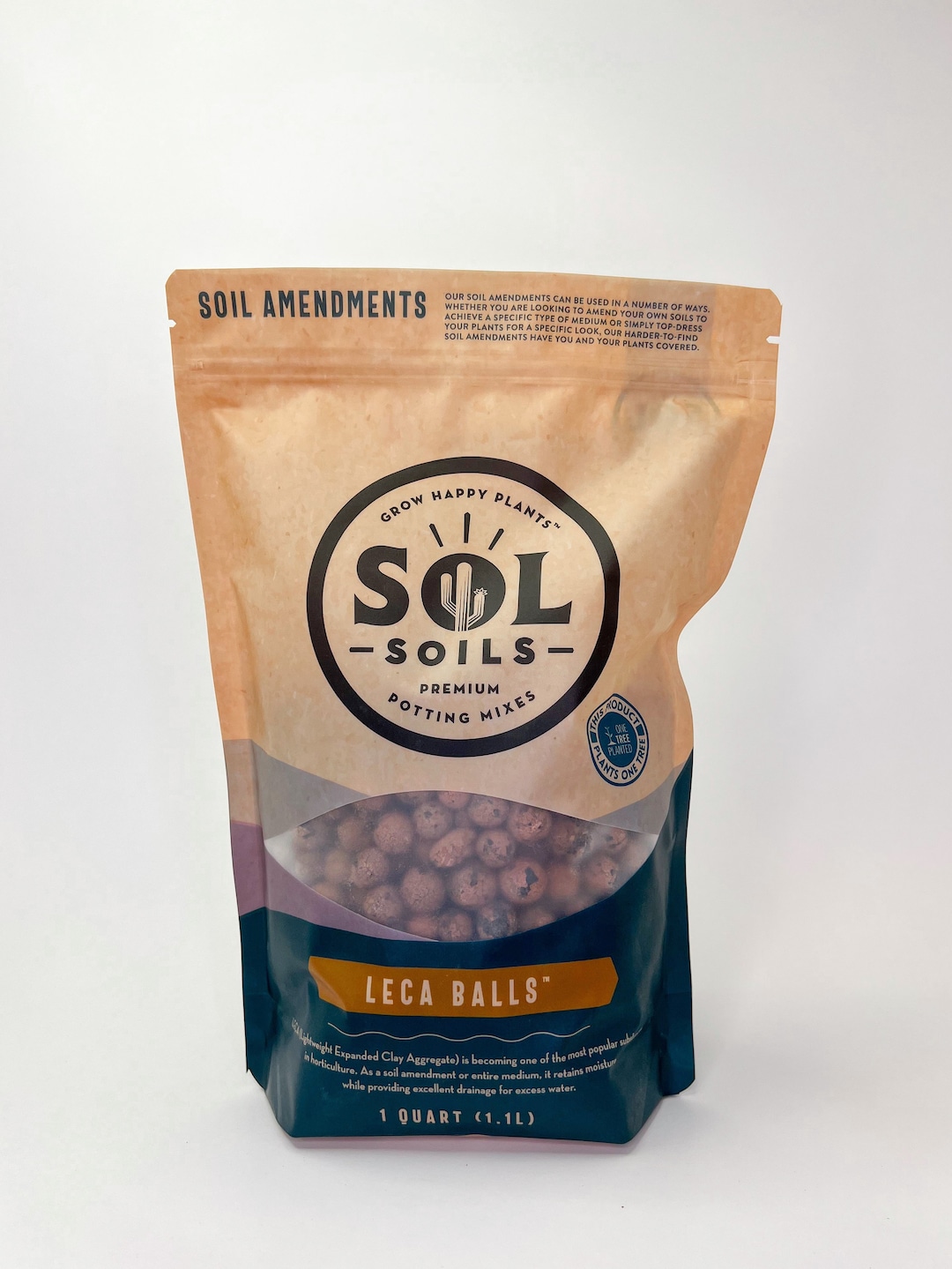 Sol Soils LECA Balls Soil Amendment lightweight Expanded Clay Aggregate