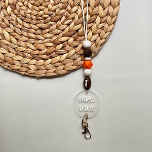 Cleveland Browns: Brinkley is a Great Catcher Football Lanyard