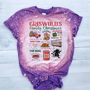 Family Christmas shirt, Shes a Beaut Clark, Christmas Vacation tshirt, Holiday Movies bleached hoodie,