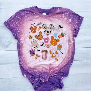 Mickey Halloween snacks shirt, Mummy Pumpkin Disney bleached, Not So Scary Kids shirt, Best Day Ever Disney Halloween