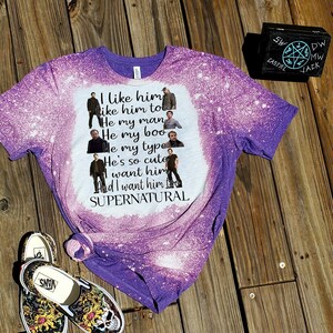 Supernatural Shirt, Family Business Shirt, I Like Him Shirt, Sam And Dean Shirt, Horror Shirt, Winchester Shirt, Graphic Tee, Bleach Shirt